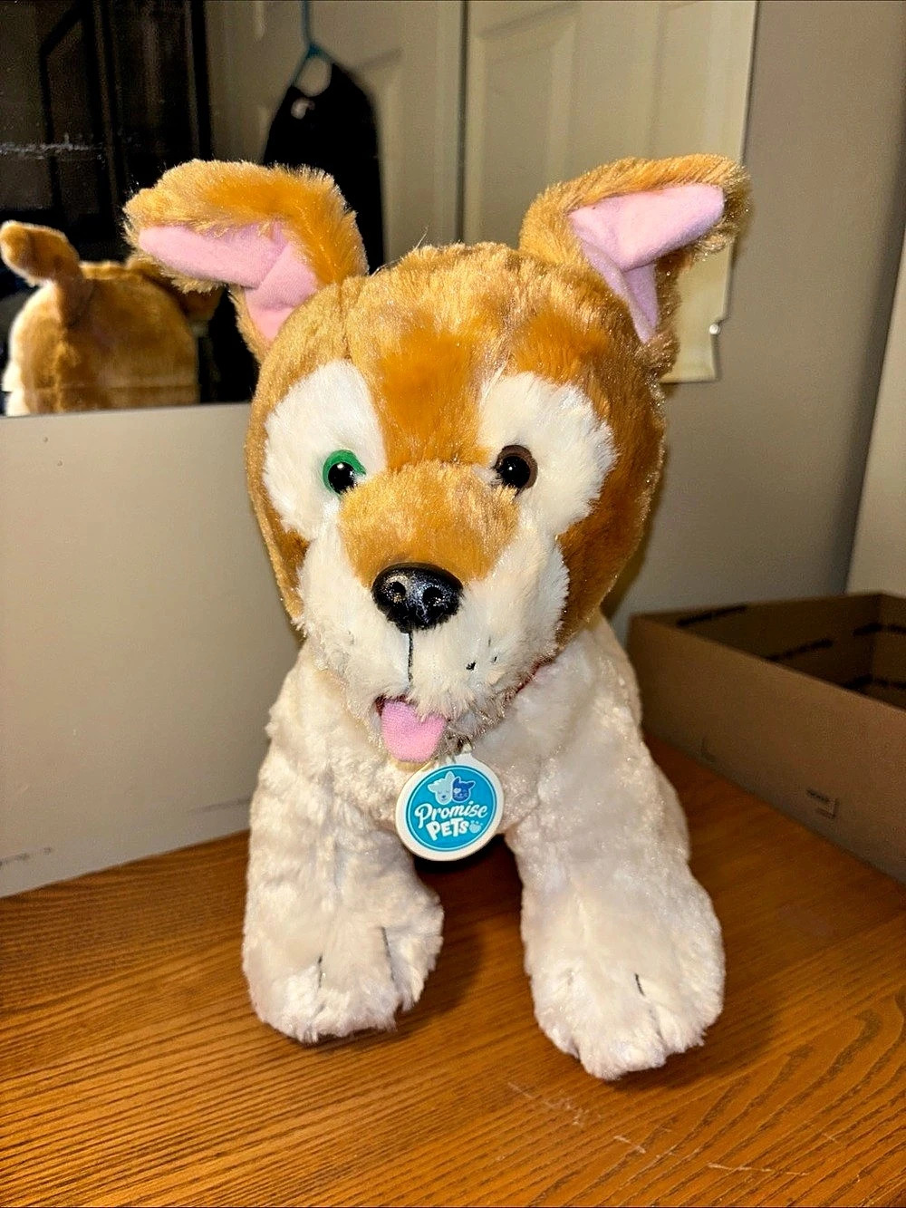 Build-A-Bear Workshop Promise Pets dog plush Brown & White